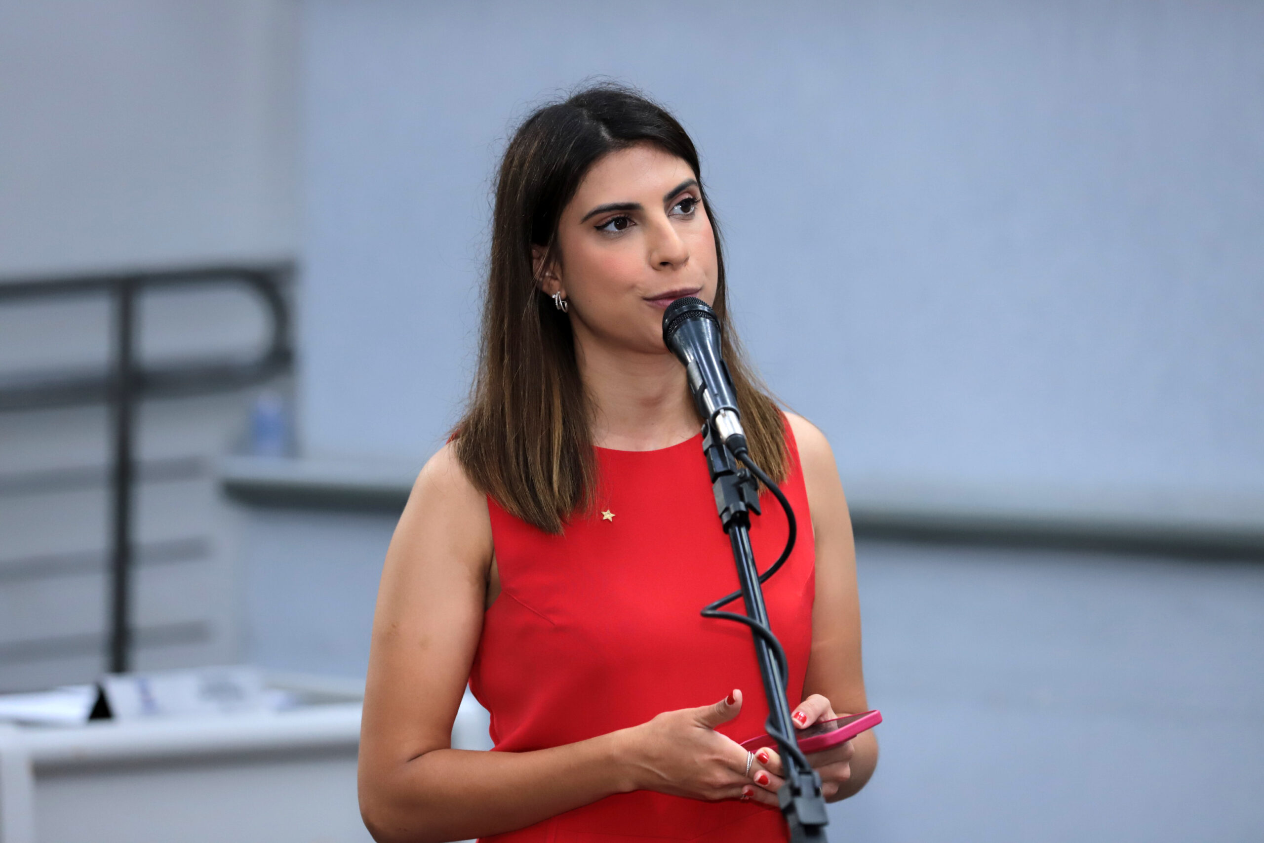 Camila Jara, autora do projeto
